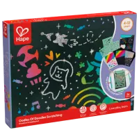 Set de creație Hape Love Play. Learn Mâzgălituri magice E1071 3+ / Multicolor Black