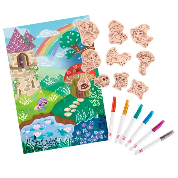 Set de creație Hape Love Play. Learn Prieteni magici E1077 3+ / Multicolor Multicolor photo 2