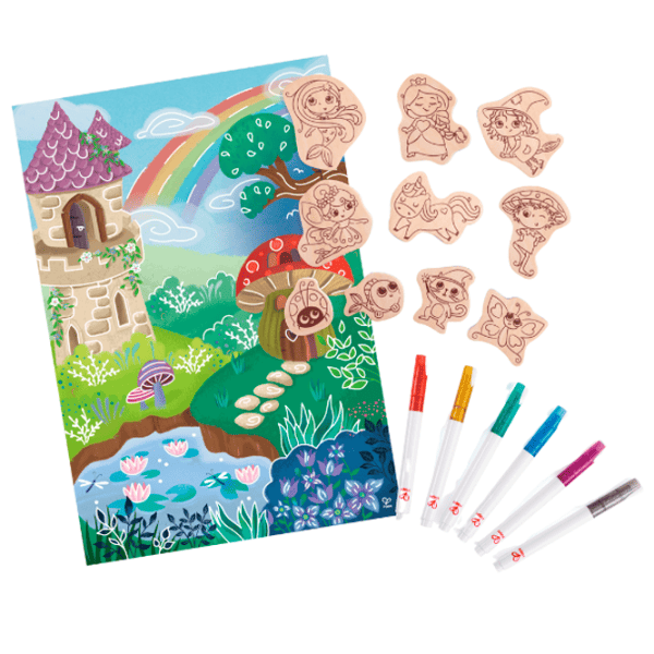 Set de creație Hape Love Play. Learn Prieteni magici E1077 3+ / Multicolor Multicolor photo 2