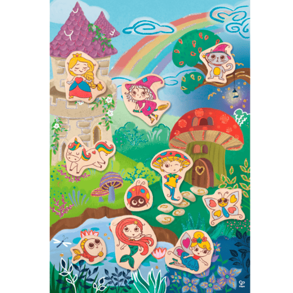 Set de creație Hape Love Play. Learn Prieteni magici E1077 3+ / Multicolor Multicolor photo 3