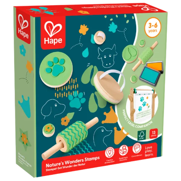 Set de creație Hape Love Play. Learn Minunile naturii E2012 3+ / Multicolor Green photo 1