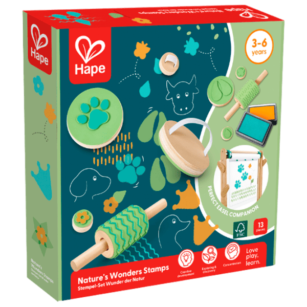 Set de creație Hape Love Play. Learn Minunile naturii E2012 3+ / Multicolor Green photo 1