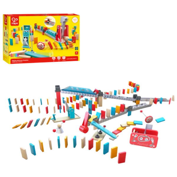 Настольная игра Hape Mighty Hammer Domino 4+/ Домино photo 3