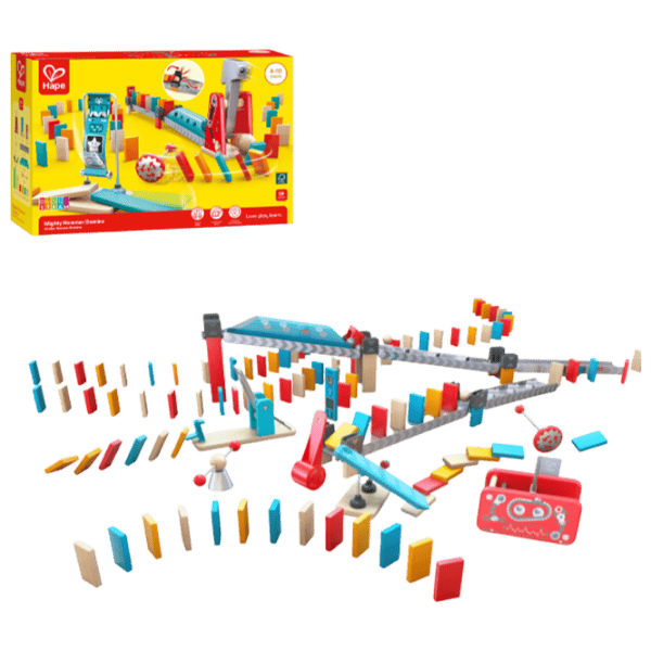 Настольная игра Hape Mighty Hammer Domino 4+/ Домино photo 3