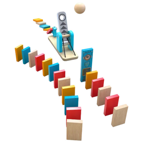 Настольная игра Hape Mighty Hammer Domino 4+/ Домино photo 6