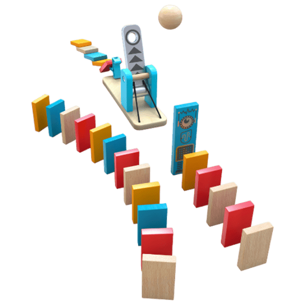 Настольная игра Hape Mighty Hammer Domino 4+/ Домино photo 6