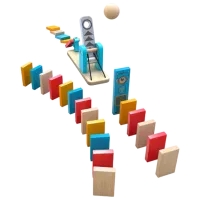 Joc de masă Hape Mighty Hammer Domino 4+/ Domino photo 6
