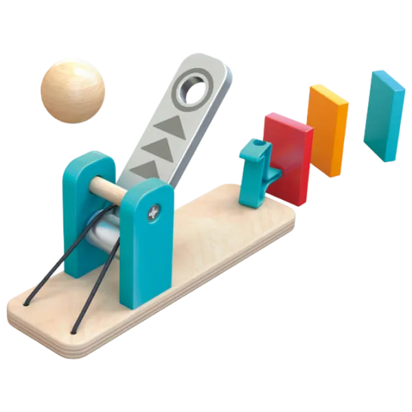 Настольная игра Hape Mighty Hammer Domino 4+/ Домино photo 7