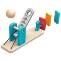 Joc de masă Hape Mighty Hammer Domino 4+/ Domino photo 7