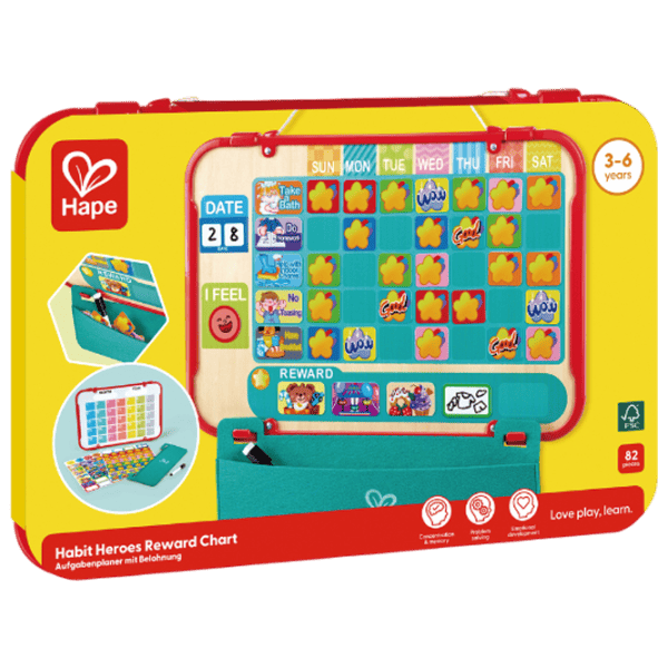 Развивающий набор Hape Habit Heroes E1114 3+ / Красный photo 7