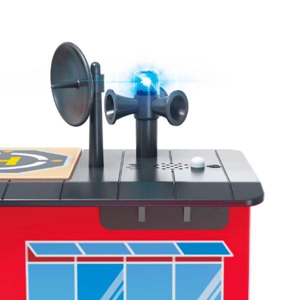 Игровой набор Hape Play Essentials Железнодорожный комплекс Мега-Сити E3768 3+ / Разноцветный Красный photo 4