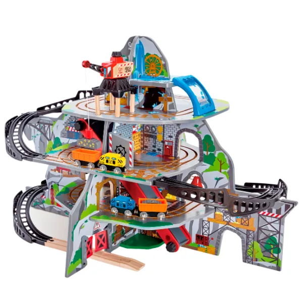 Игровой набор Hape Play Essentials Могучая горная шахта E3753 3+ / Разноцветный Серый photo 2