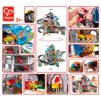 Игровой набор Hape Play Essentials Могучая горная шахта E3753 3+ / Разноцветный Серый photo 4