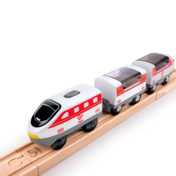Set jucării Hape Play Essentials Transport Urban în Lădiță E3773 3+ / Multicolor Blue photo 4