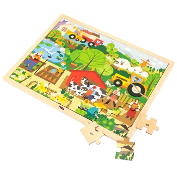 Puzzle VIGA Ferma 2+/ Numărul de piese: 48 photo 2