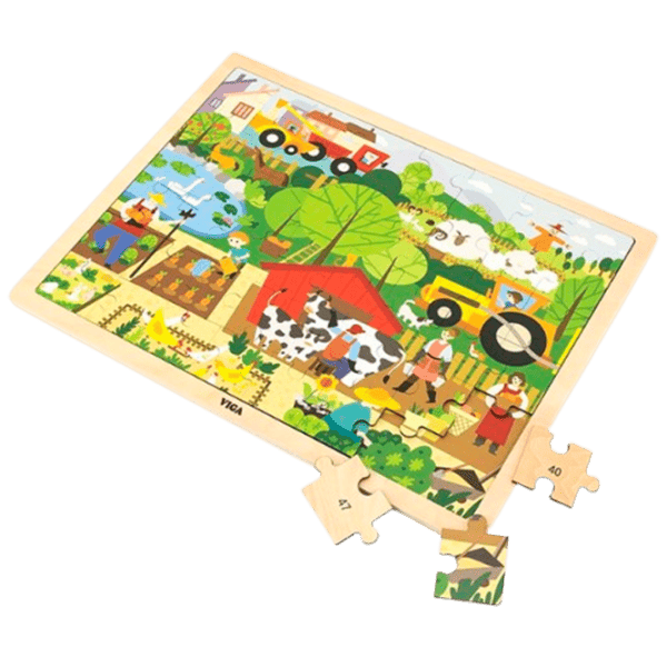 Puzzle VIGA Ferma 2+/ Numărul de piese: 48 photo 2