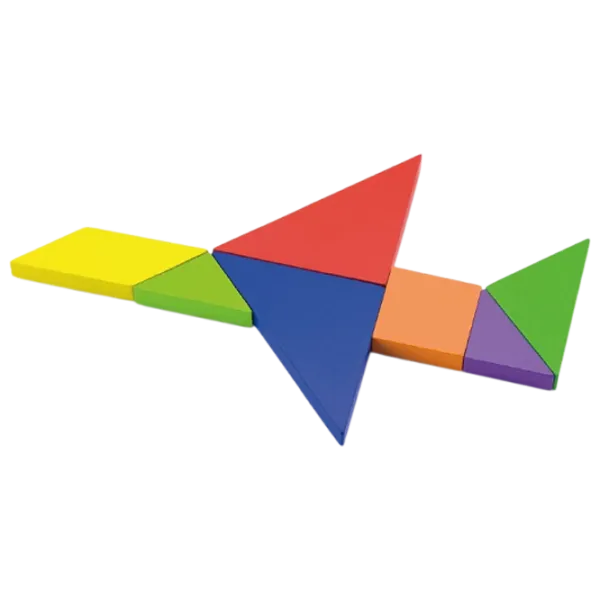 Настольная игра VIGA Magnetic Tangram 3+/ Логическая игра photo 2