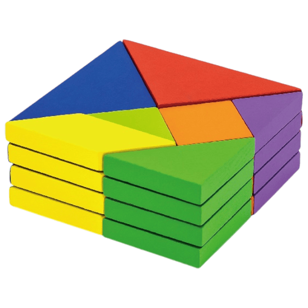Настольная игра VIGA Magnetic Tangram 3+/ Логическая игра photo 8