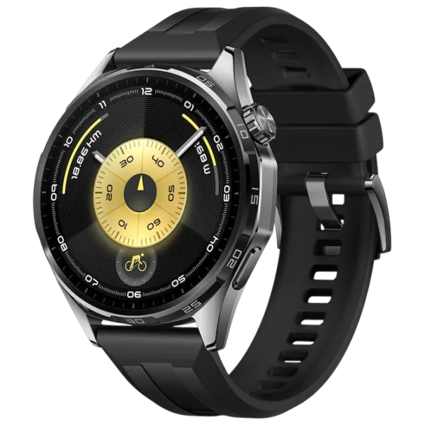 Ceas inteligent Huawei Watch GT 6  1.43" / 46 mm / Black - Purple / VLI-B19 photo 1