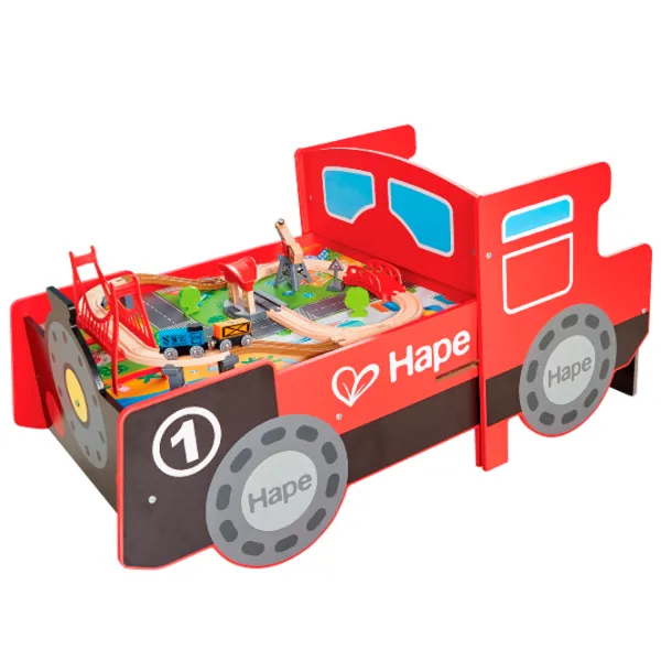 Cтолик игровой Hape Love Play. Learn Поезд E3769 3+ / Разноцветный Красный photo 2