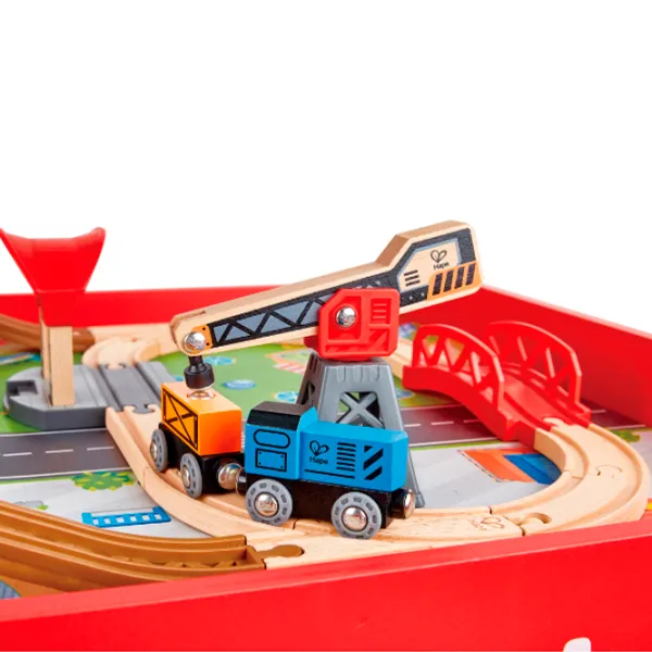 Cтолик игровой Hape Love Play. Learn Поезд E3769 3+ / Разноцветный Красный photo 6