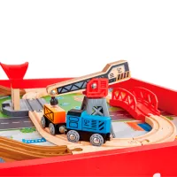 Cтолик игровой Hape Love Play. Learn Поезд E3769 3+ / Разноцветный Красный photo 6