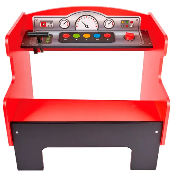 Cтолик игровой Hape Love Play. Learn Поезд E3769 3+ / Разноцветный Красный photo 8
