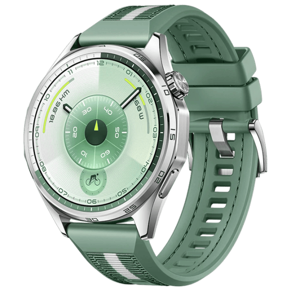 Ceas inteligent Huawei Watch GT 6  1.43" / 46 mm / Silver - Green / VLI-B19 photo 1