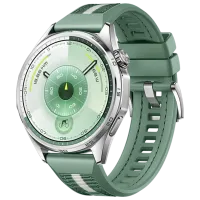 Умные часы Huawei Watch GT 6  1.43" / 46 мм / Серебряный - Зелёный / VLI-B19