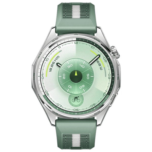 Ceas inteligent Huawei Watch GT 6  1.43" / 46 mm / Silver - Green / VLI-B19 photo 2