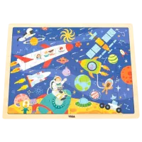 Puzzle VIGA Spațiu 2+/ Numărul de piese: 48