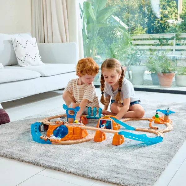 Set jucării Hape Love Play. Learn Explorarea Planetei Marte E3799 3+ / Multicolor Blue photo 3