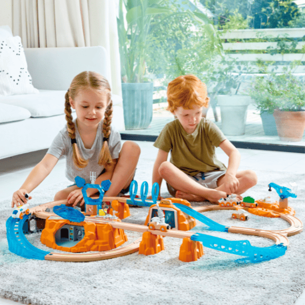 Set jucării Hape Love Play. Learn Explorarea Planetei Marte E3799 3+ / Multicolor Blue photo 4