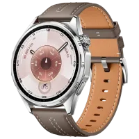 Умные часы Huawei Watch GT 6  1.43" / 46 мм / Серебряный - Коричневый / VLI-B19