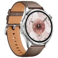 Умные часы Huawei Watch GT 6 1.43" / 46 мм / Серебряный - Коричневый / VLI-B19 photo 3