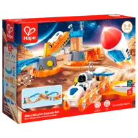 Set jucării Hape Love Play. Learn Lansarea Misiunii pe Marte E3798 3+ / Multicolor Red