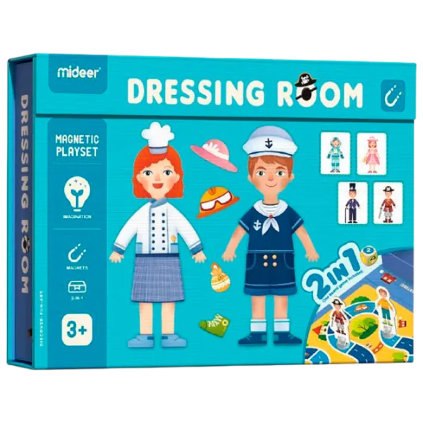 Игровой набор Mideer Dressing Room MD1039 3+ / Разноцветный Синий photo 1
