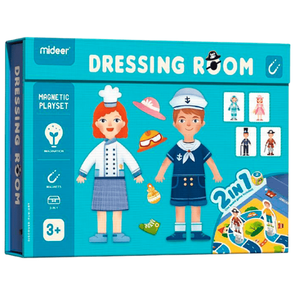 Игровой набор Mideer Dressing Room MD1039 3+ / Разноцветный Синий photo 1