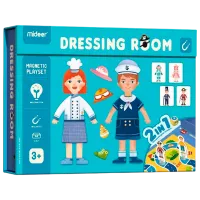 Set jucării Mideer Dressing Room MD1039 3+ / Multicolor Blue