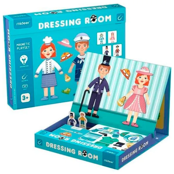 Игровой набор Mideer Dressing Room MD1039 3+ / Разноцветный Синий photo 2