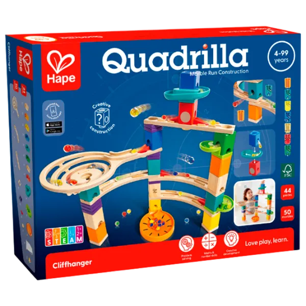 Set jucării Hape Cliffhanger Quadrilla E6020 4+ / Multicolor Multicolor photo 1