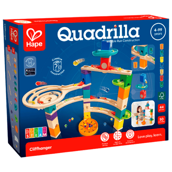 Set jucării Hape Cliffhanger Quadrilla E6020 4+ / Multicolor Multicolor photo 1