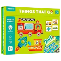 Set jucării Mideer Trafic rutier MD1040 3+ / Multicolor Green