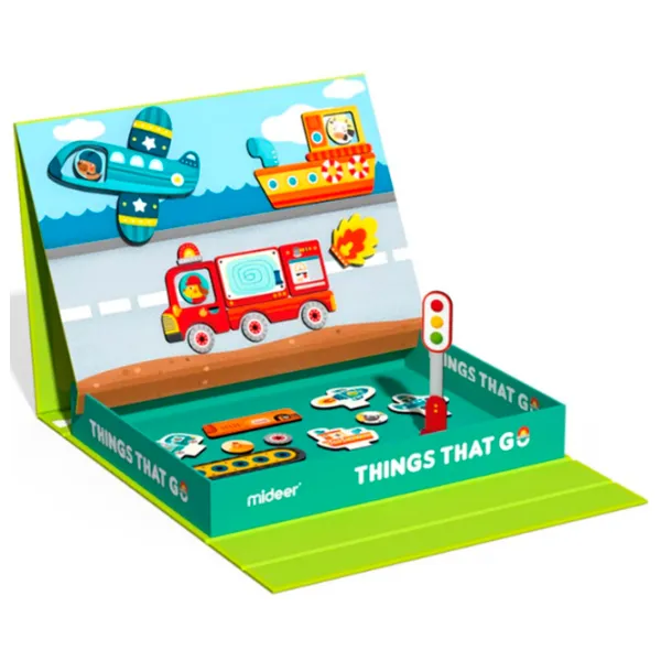Игровой набор Mideer Дорожное движение MD1040 3+ / Разноцветный Зеленый photo 4
