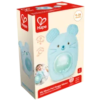 Jucărie muzicală Hape Baby Huggy Momo E0113 0+ / Blue photo 7