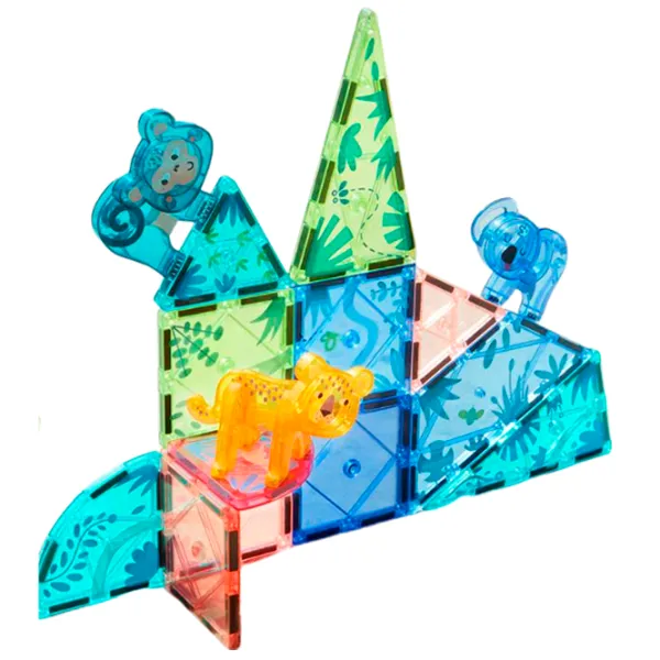 Constructor Mideer Magnetic Tiles Clasic/ Multicolor photo 2