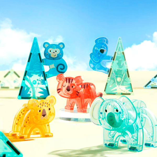 Constructor Mideer Magnetic Tiles Clasic/ Multicolor photo 4