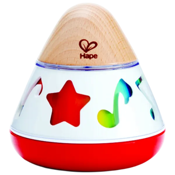 Jucărie muzicală Hape Baby Music Songs for sleep E0332 0+ / White photo 1