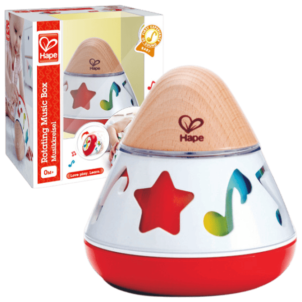 Jucărie muzicală Hape Baby Music Songs for sleep E0332 0+ / White photo 3