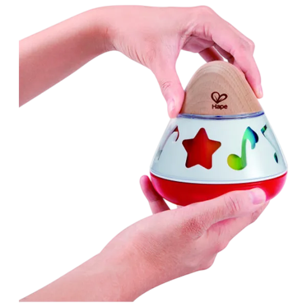 Jucărie muzicală Hape Baby Music Songs for sleep E0332 0+ / White photo 4